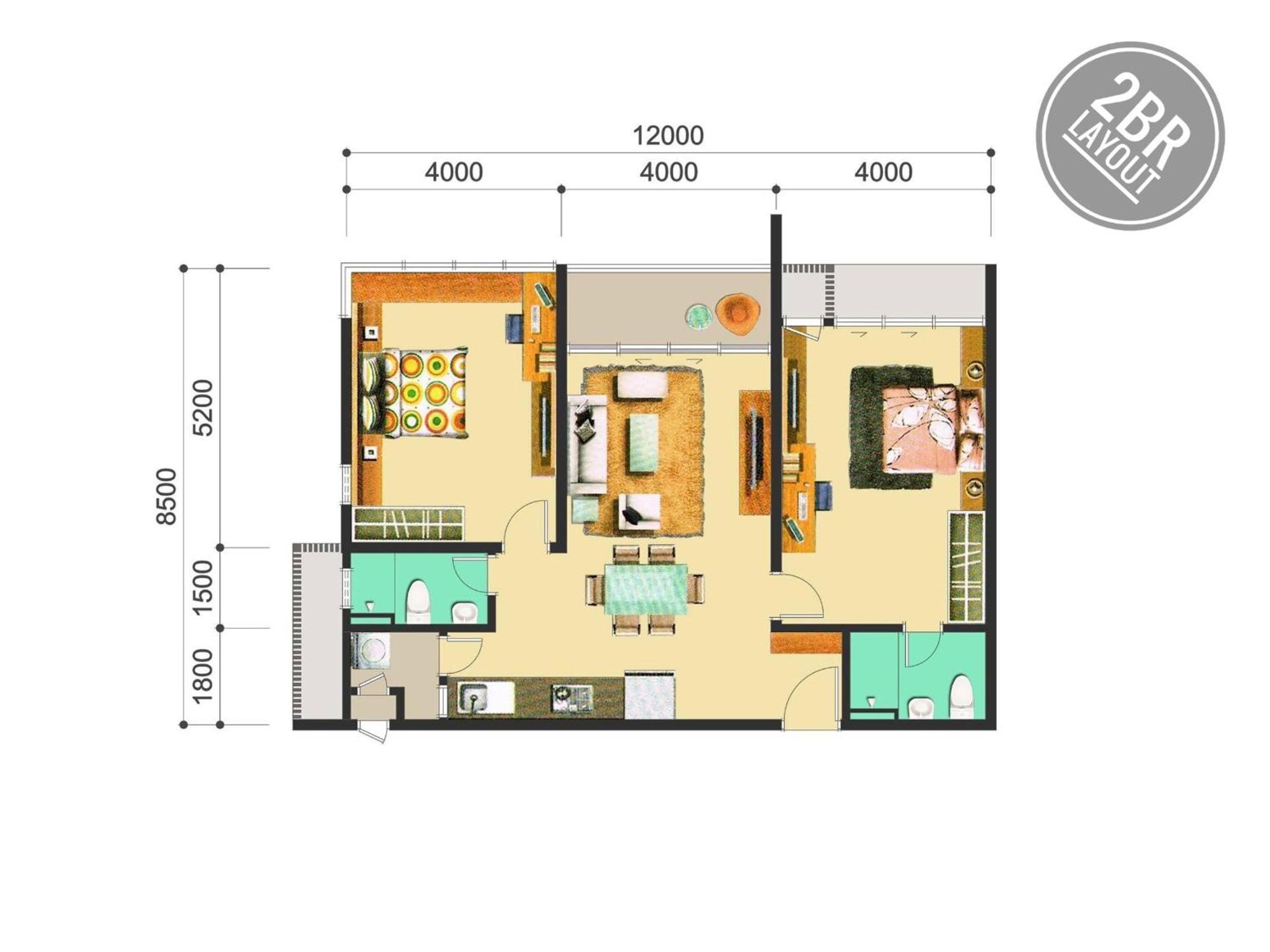 Jzstay - Atlantis Residences Melaka - 1Br & 2Br Exteriör bild